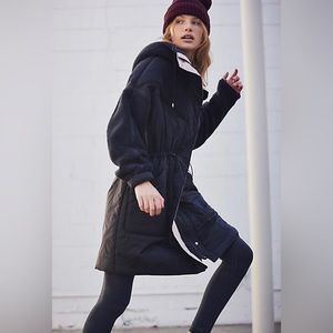 Free People x FP Movement That’s A Wrap Reversible Fleece Jacket Sz S